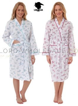 67233 Lady Olga Poly Cotton Robe