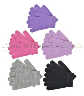 Ladies Assorted Thermal Magic Gloves by Foxbury