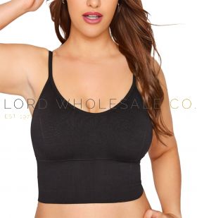 05-MHL-22-Wholesale Ladies Ribbed Non-Wired Soft Comfort Bra MHL-22