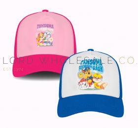 04-PAW/BC/01-Boys & Girls Adjustable Paw Patrol Caps 6 Pieces