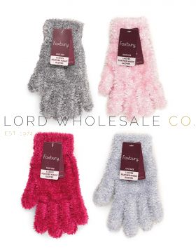 Ladies Thermal Feather Magic Gloves by Foxbury 12 Pieces