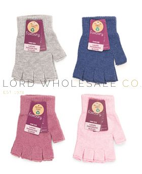 GL840 Wholesale Foxbury Fingerless Gloves