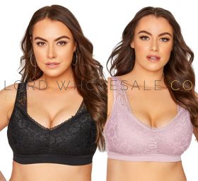 Lace Pull On Padded Bra