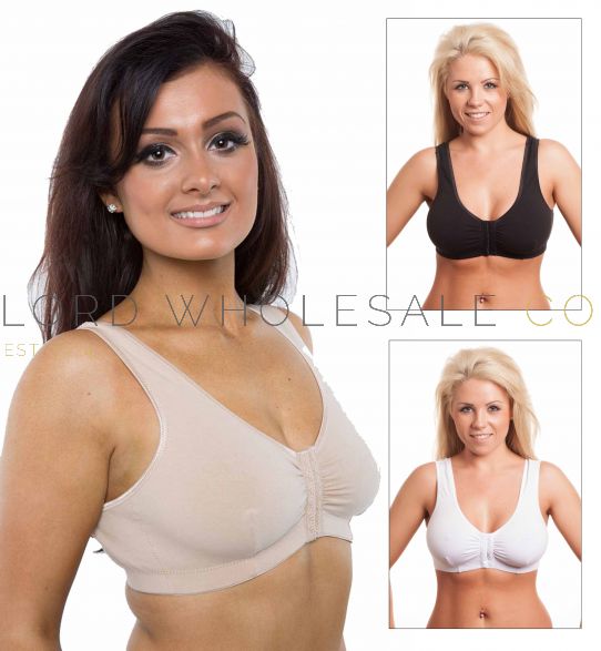 Wholesale front fastening bras For Supportive Underwear 